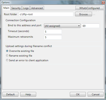 TFTP Server screenshot 2