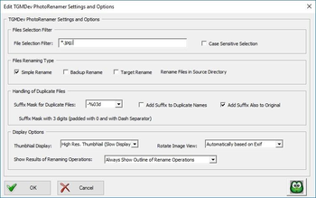 TGMDev Photo Renamer screenshot