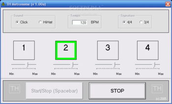 TH Metronome screenshot