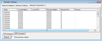 Thaddy's Netstat screenshot 2