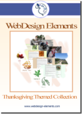 Thanksgiving Web Elements screenshot