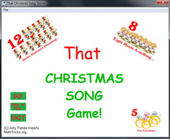 That Christmas Song Game screenshot