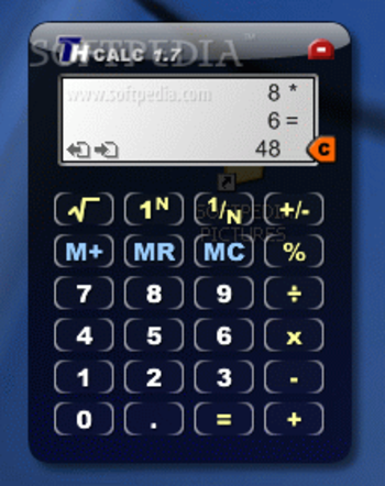 THcalc screenshot