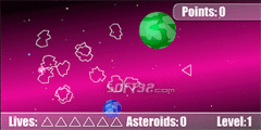 The Asteroids screenshot