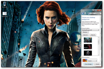 The Avengers Windows 7 Theme screenshot