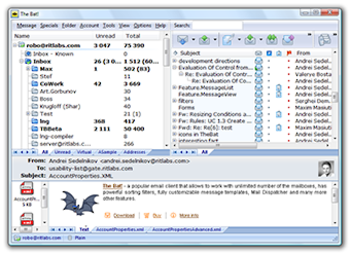 The Bat Professional Edition screenshot