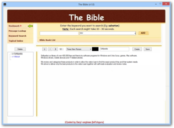 The Bible screenshot 2