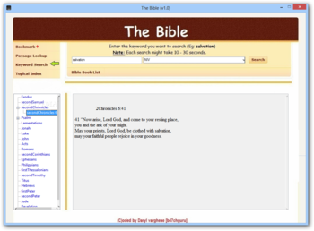 The Bible screenshot 3