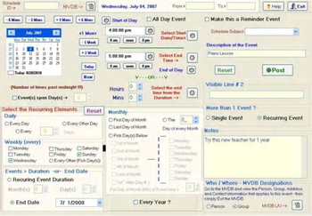 The Calandex screenshot 5