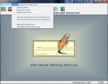 The Check Writing Partner screenshot 3