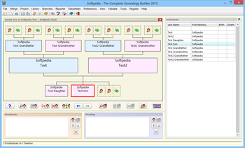 The Complete Genealogy Builder screenshot