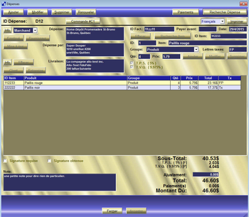 The Cost Estimation & Invoice Manager screenshot 6