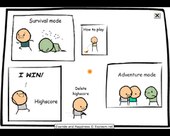 The Cyanide and Happiness Game screenshot