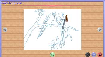 The Enchanted Crayon Virtual Colouring Book screenshot