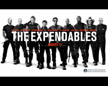 The Expendables Windows 7 Theme screenshot