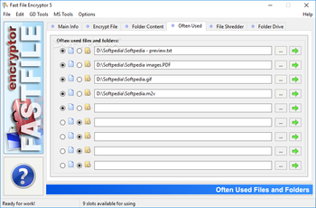 The Fast File Encryptor screenshot 4