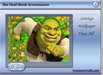 The Final Shrek Screensaver screenshot 2