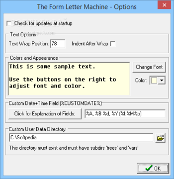 The Form Letter Machine screenshot 4