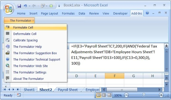 The Formulator screenshot
