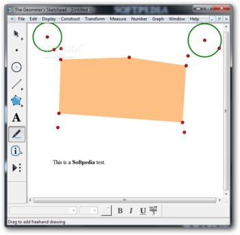 The Geometer's Sketchpad screenshot
