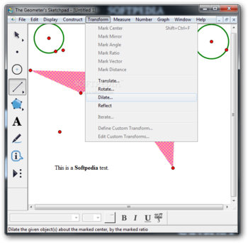 The Geometer's Sketchpad screenshot 4