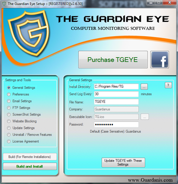 The Guardian Eye (formerly TGEYE) screenshot
