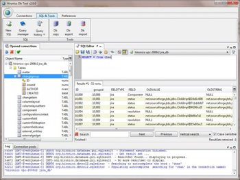 The Hironico Db Tool screenshot 2