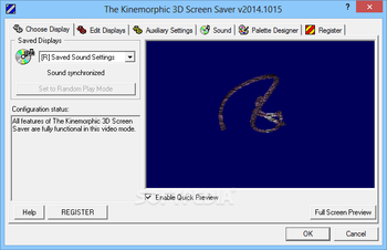 The Kinemorphic 3D Screen Saver screenshot 2