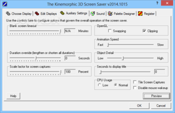 The Kinemorphic 3D Screen Saver screenshot 7