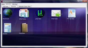 The Linux Group Application Suite screenshot 2