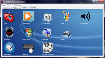 The Linux Group Application Suite screenshot 3
