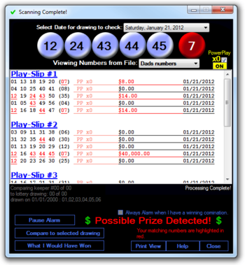 The Lottery Picker screenshot 2