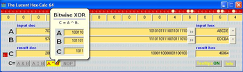 The Lucent Hex-Calc 64 screenshot 2