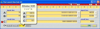 The Lucent Hex-Calc 64 screenshot 3