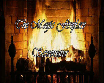 The Magic Fireplace Screensaver screenshot