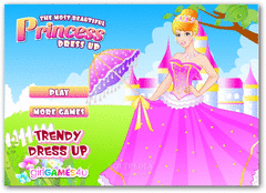 The Most Beautiful Princess Dress Up screenshot