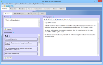 The Novel Factory screenshot