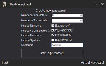 The PassGuard screenshot 2