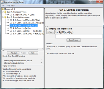 The Penn Lambda Calculator screenshot 2