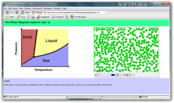 The Phase Diagram Explorer screenshot