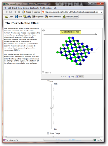 The Piezoelectric Effect screenshot