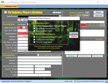 The SandBagger Golf Event Organizer screenshot 10