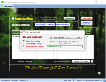 The SandBagger Golf Event Organizer screenshot 6