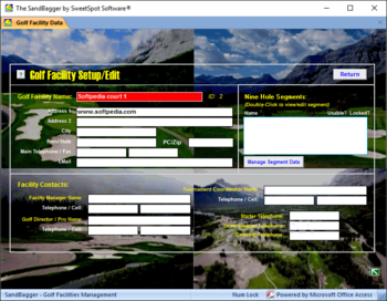 The SandBagger Golf Event Organizer screenshot 7