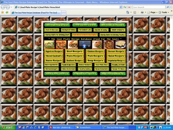 The Soul Plate Recipe Database  screenshot