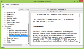 The Ultimate Template Library screenshot