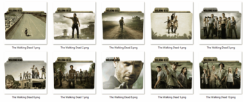 The Walking Dead Folder Icon screenshot