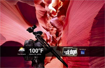 The Weather Channel Screensaver - Peter Lik screenshot