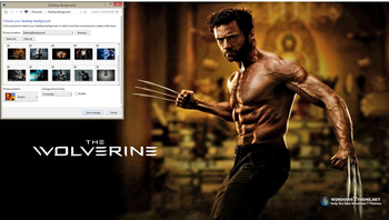 The Wolverine Windows 7 Theme screenshot