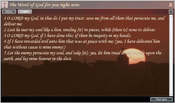 The Word of God for you right now screenshot